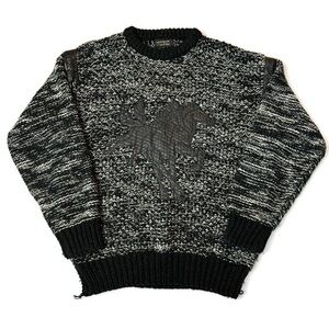 Vintage Leeman Horse Sweater